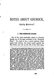 Tapa de Notes about Gourock, Chiefly Historical