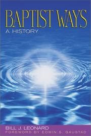 Tapa de Baptist Ways