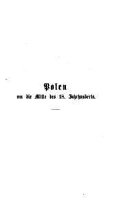 Tapa de Polen um die Mitte des 18. Jahrhunderts