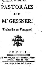 Tapa de Pastoraes: Traduzidas em Portuguez