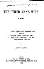 Tapa de The Other Man's Wife: A Novel