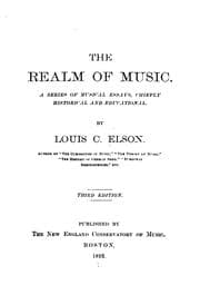 Tapa de The Realm of Music: A Series of Musical Essays, Chiefly Historical and Educational