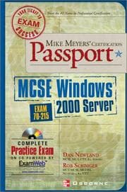 Tapa de MSCE [sic.] Windows 2000 server (exam 70-215)