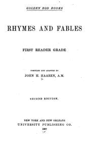 Tapa de Rhymes and Fables: First Reader Grade