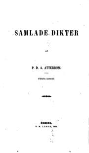 Tapa de Samlade dikter af P. D. A. Atterbom