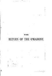 Tapa de The Return of the O'Mahoney: A Novel