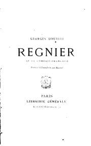 Tapa de Régnier, sociétaire de la Comédie-française (1831-1872)
