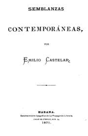 Tapa de Semblanzas contemporáneas. 1a ser. 12 tom [in 10]