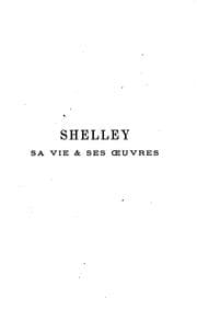 Tapa de Shelley, sa vie & ses oeuvres