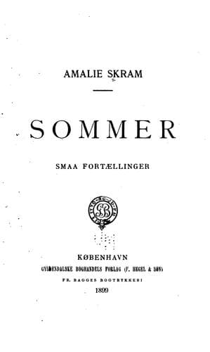 Tapa de Sommer: smaa fortaellinger