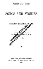 Tapa de Songs and Stories: Second Reader Grade