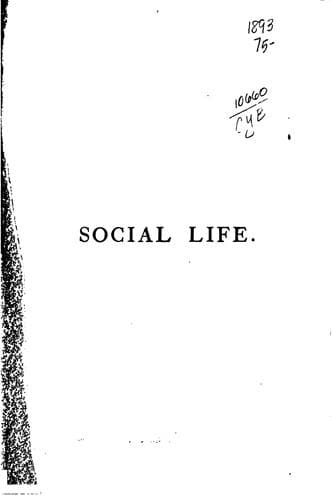 Tapa de Social Life