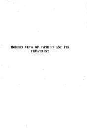 Tapa de The Modern View of Syphilis and Its Treatment