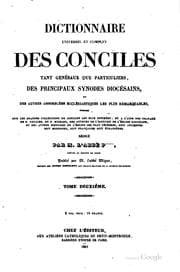 Tapa de Dictionnaire universel et complet des conciles: tant généraux que ...