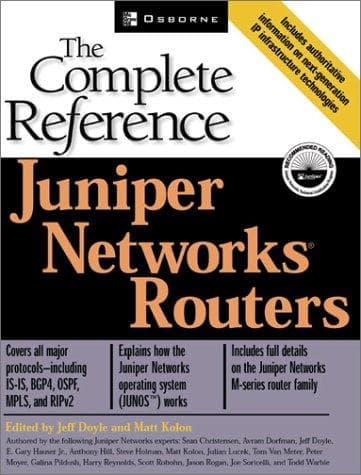 Tapa de Juniper Networks(r) Routers