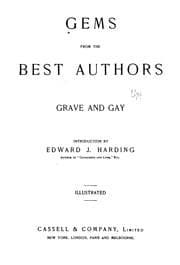 Tapa de Gems from the Best Authors