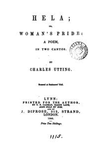 Tapa de Hela; or, Woman's pride: a poem