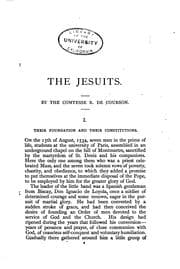 Tapa de Concerning Jesuits