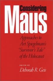 Tapa de Considering Maus