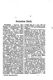 Tapa de Kleines Staatshandbuch des Reichs und der Einzelstaaten
