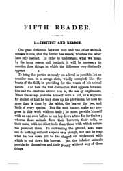 Tapa de English Fifth Reader, with Explanations and Notes