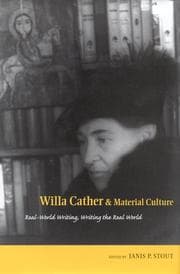 Tapa de Willa Cather and Material Culture