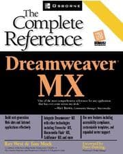 Tapa de Dreamweaver MX