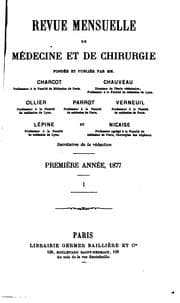 Tapa de Revue mensuelle de médécine et de chirurgie