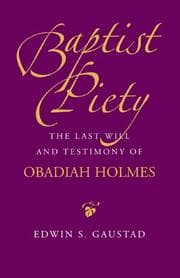 Tapa de Baptist Piety