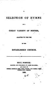 Tapa de A selection of hymns in a great variety of metres, adapted to the use of the ...