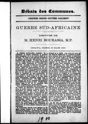 Tapa de Guerre sud-africaine