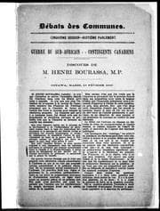 Tapa de Guerre du sud-africain, contingents canadiens