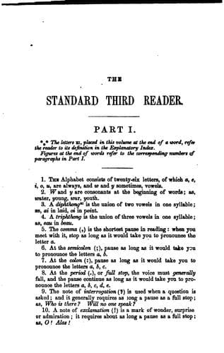 Tapa de The Standard Third Reader for Public and Private Schools: Containing Exercises in the Elementary ..