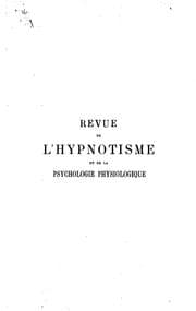 Tapa de Revue de psychothérapie et de psychologie appliquée ...