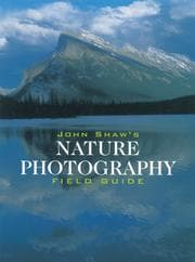 Tapa de John Shaw's Nature Photography Field Guide