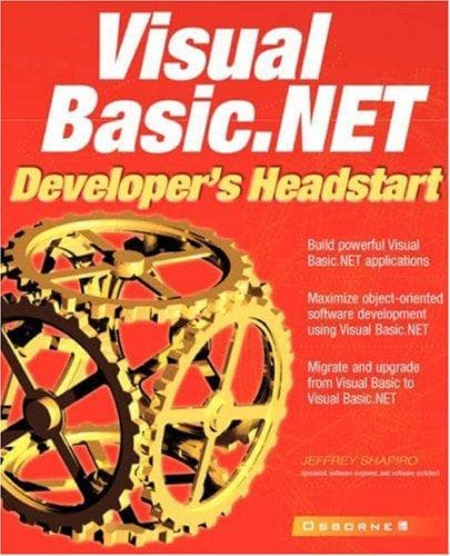 Tapa de Visual Basic.net developer's headstart