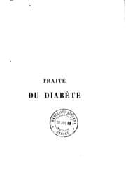 Tapa de Traité du diabète