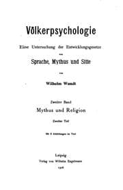 Tapa de Völkerpsychologie Eine Untersuchung der Entwicklungsgesetze von Sprache ..