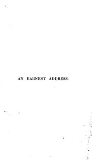 Tapa de Stand!: An Earnest Address to the Friends of Our Embodied Church in England and Ireland, at the ..