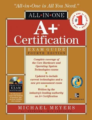 Tapa de A+ Certification All-in-One Exam Guide, 4th Edition