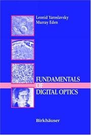 Tapa de Fundamentals of digital optics