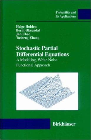 Tapa de Stochastic partial differential equations