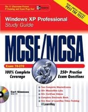 Tapa de MCSE Windows XP professional study guide