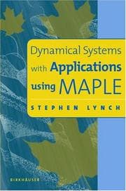 Tapa de Dynamical Systems With Applications Using Maple