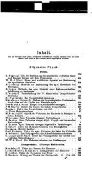 Tapa de Annalen der Physik