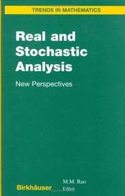 Tapa de Real and stochastic analysis