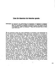 Tapa de Ueber die Lehnwörter der deutschen Sprache