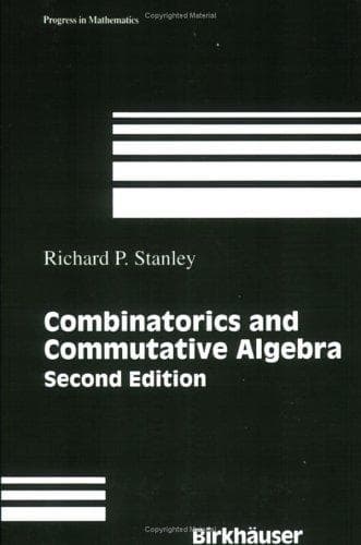 Tapa de Combinatorics and Commutative Algebra (Progress in Mathematics)