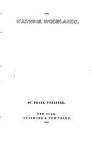 Tapa de The Warwick woodlands, by Frank Forester