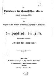 Tapa de Die Operationen der österreichischen Marine während des Krieges 1866: Die ...